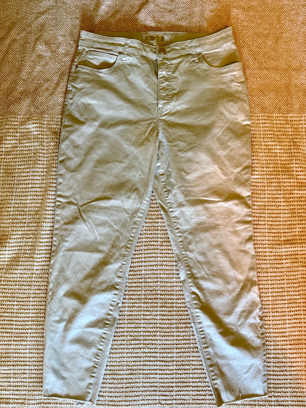 Kut from the Kloth Charlize Fab Ab Cigarette Leg NWOT Shimmery